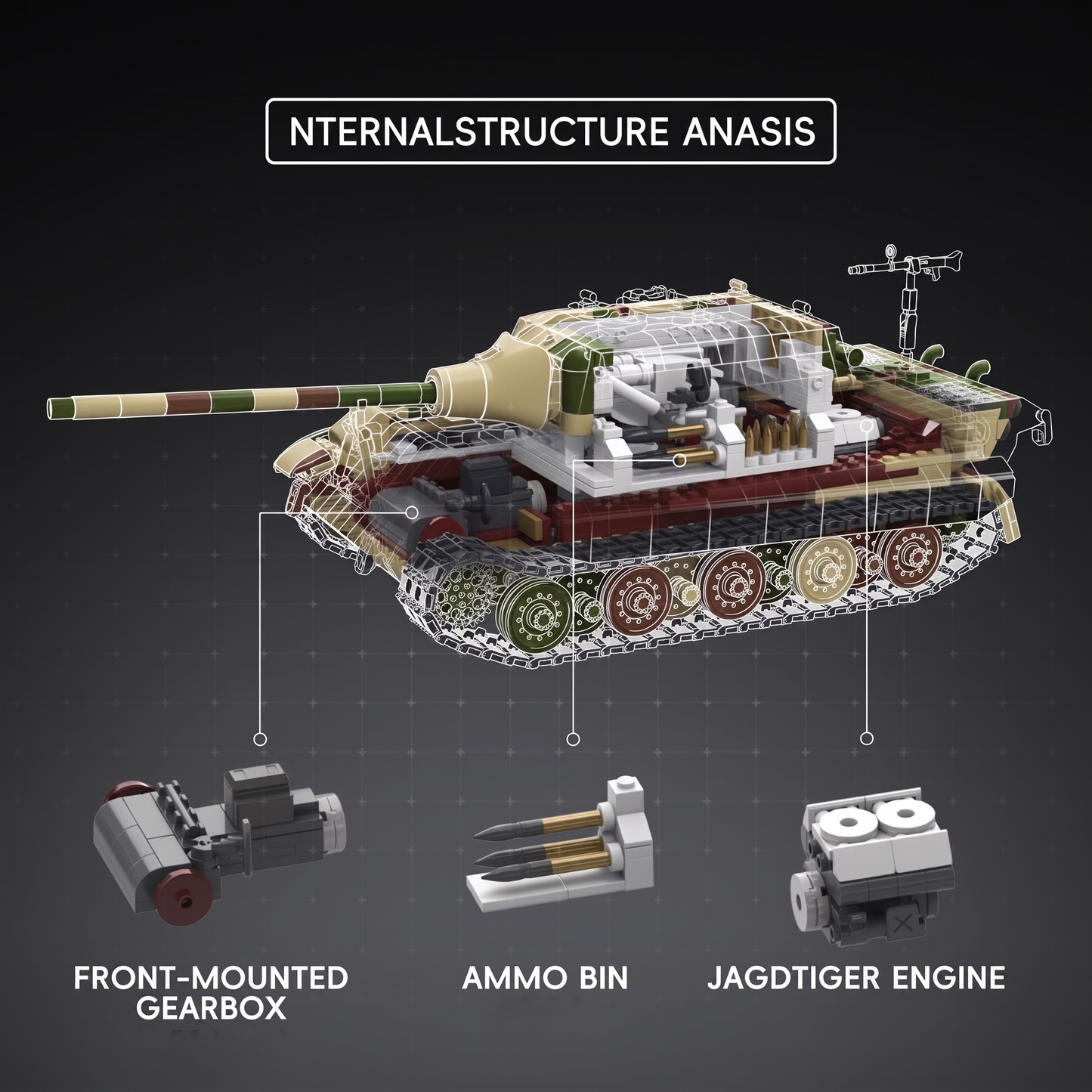 Jagdtiger | 2164 PCS