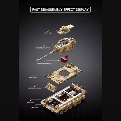 King Tiger Dunkelgelb | 2143 PCS