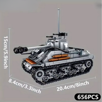 Tiger & Sherman Skirmish | 1184 PCS