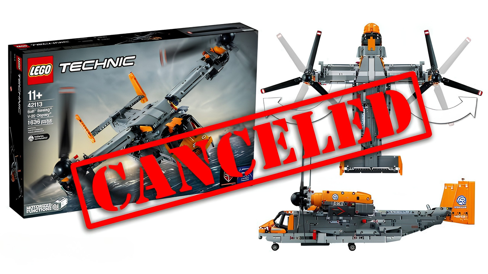 LEGO's V-22 Osprey set