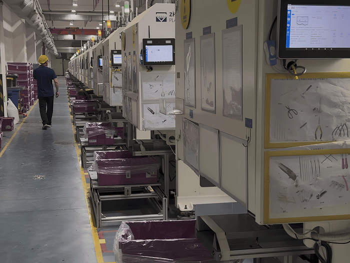 Our production line