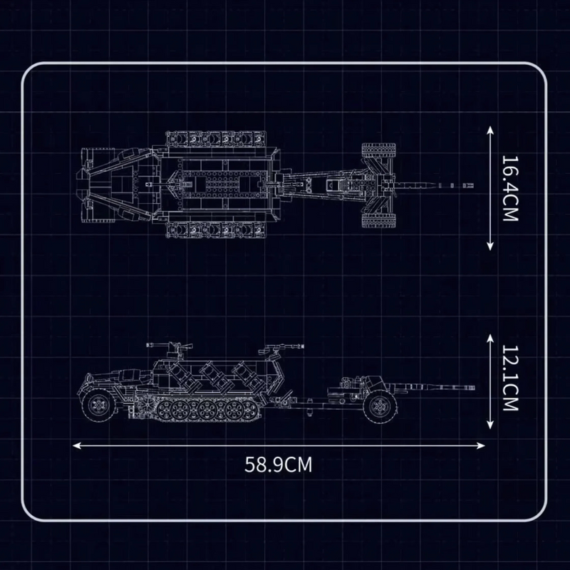RC Half-Track | 1298 PCS