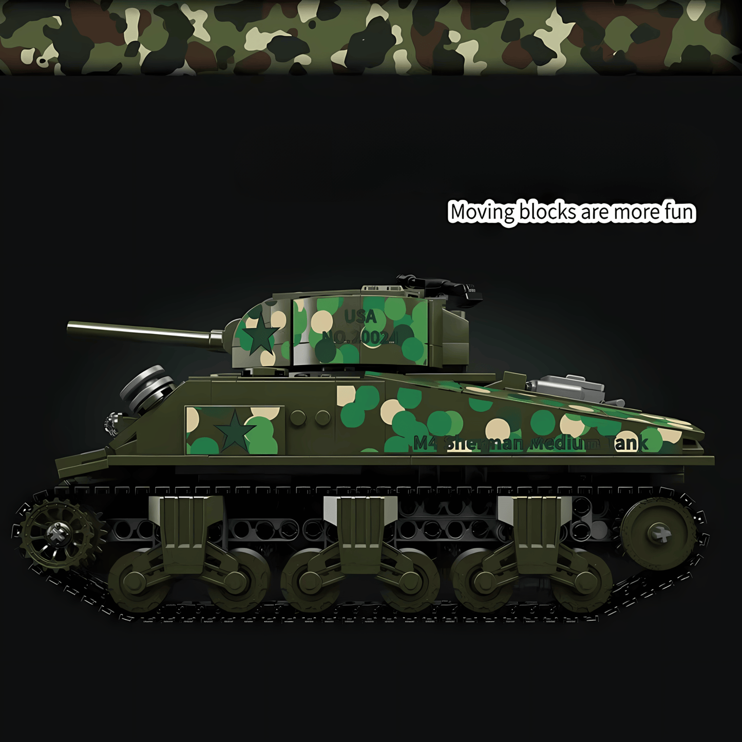 RC Sherman | 800 PCS