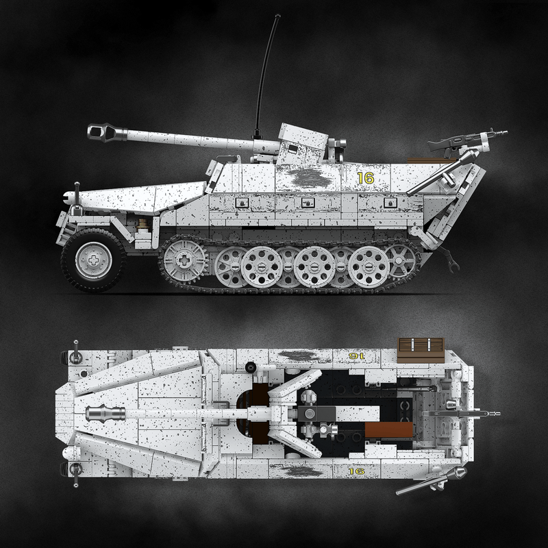 Sd.Kfz.251/22 Snow Camo (Limited Edition) | 1123 PCS