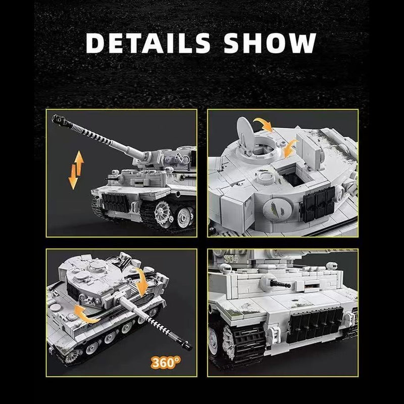 Tiger Tan Snow Camo | 1628 PCS