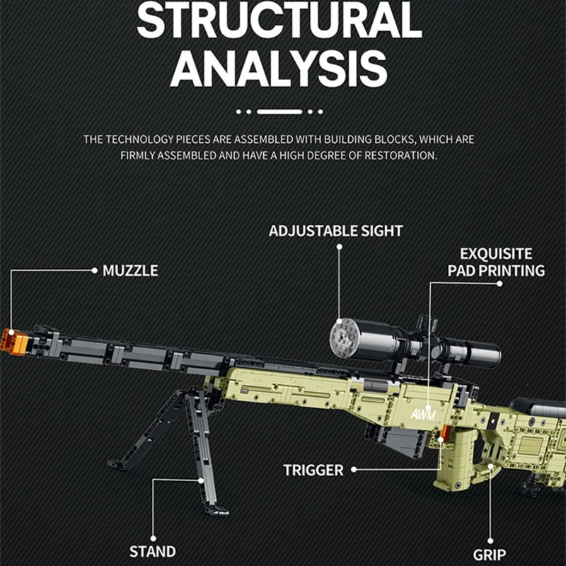 Magnum AWM Sniper | 1336 PCS