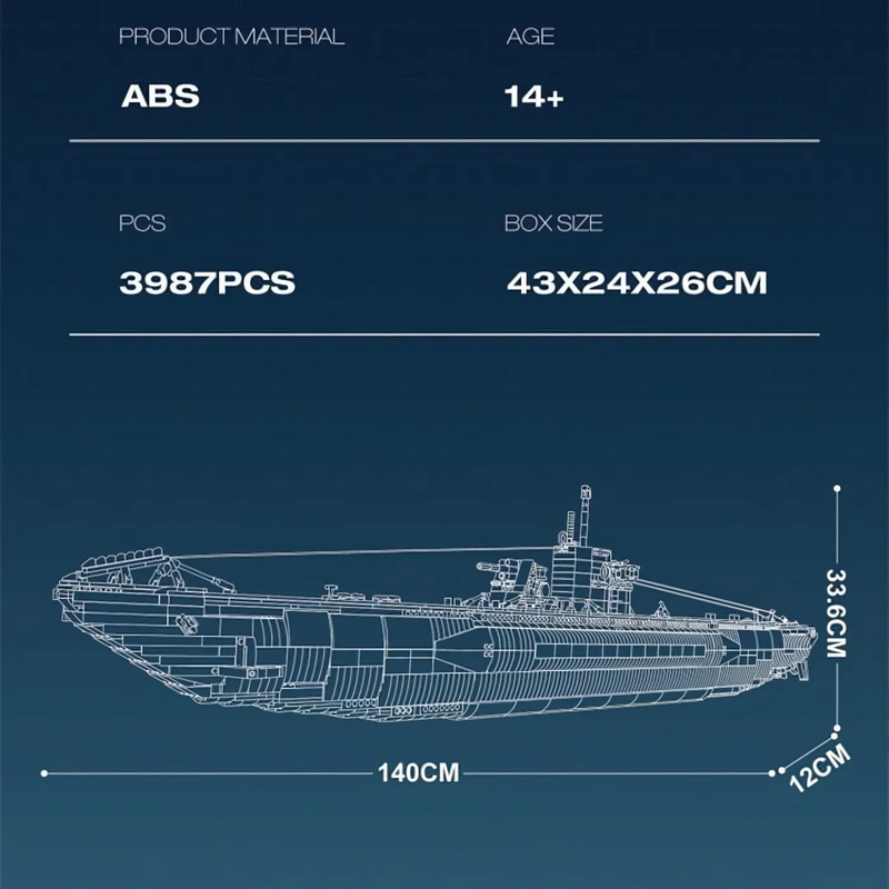 U-Boat | 3987 PCS