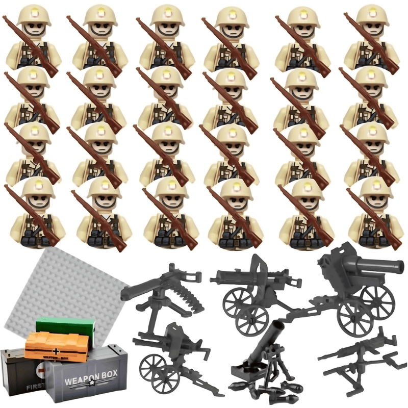 Brick Battalion | 24 Soldiers